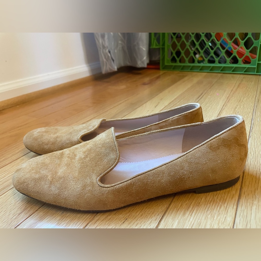 J. Crew Tan Suede Loafers